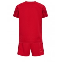 Danmark Hjemme Trøje Børn VM 2022 Kortærmet (+ Korte bukser)